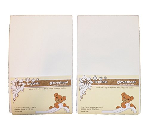 Babysecurity DK GloveSheet Drap Housse Coton Biologique Matelas Next 2 Me- 2 Paquets 5055656005744 (5055656005744)