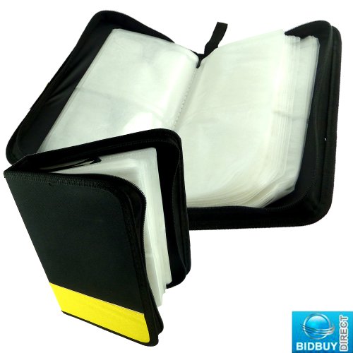 RANGE CD POUR 96 CD/DVD, ÉTUI DE TRANSPORT-POCH...