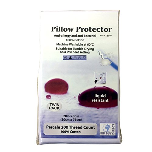 Bid Buy Direct Lot de 4 sous-taies d'oreillers ...