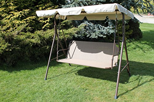 - assise de balancelle 2/3 places en textoline ...