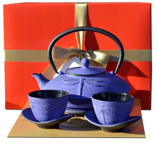 Coffret cadeau - Service à thé en fonte Motif l...