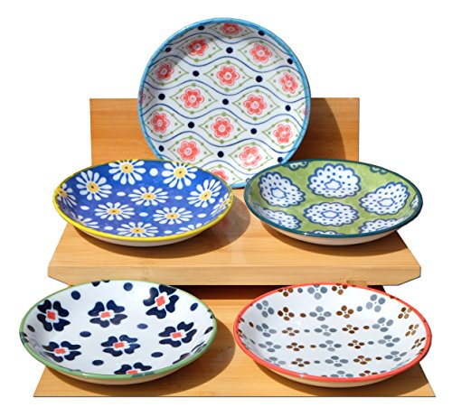 Plaques japonais Natsu floral mix x5