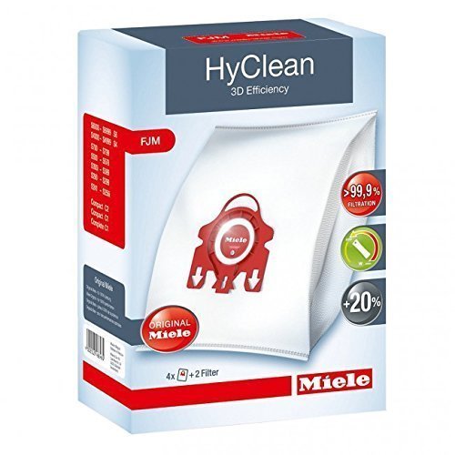 Hyclean fjm lot de 4 sacs aspirateur