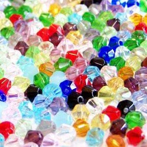 K2-accessories 200 pièces 4 mm Perles Toupies e...