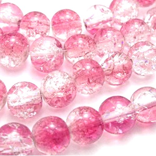 K2-accessories 200 pièces 6 mm Perles en Verre ...