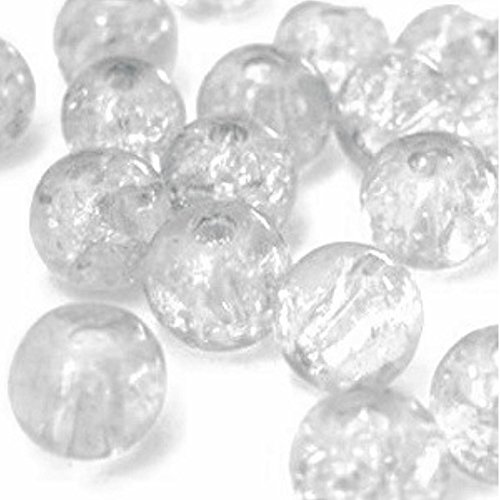 K2-accessories 400 pièces 4 mm Perles en Verre ...