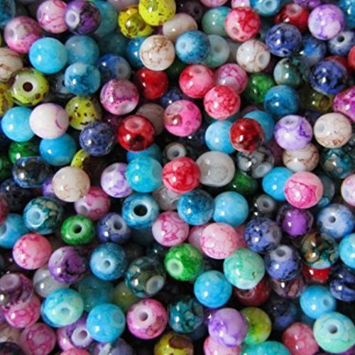 K2-accessories - 100 Perles en Verre Opaque Ass...