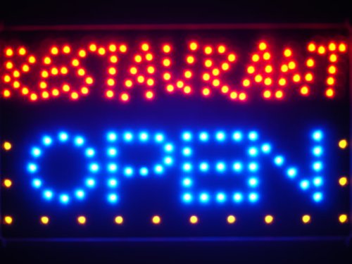 LAMPE NEON ENSEIGNE LUMINEUSE LED led132-b Restaurant OPEN Bar Led Neon Sign WhiteBoard 5055685660952 AdvPro LED LAMPE NEON ENSEIGNE LUMINEUSE LED led132-b Restaurant OPEN Bar Led Neon Sign WhiteBoard 5055685660952 AdvPro LED
