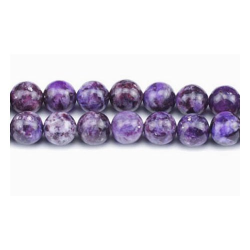Charming Beads Fil De 60+ Pourpre Lépidolite 6mm Perles Rond - (GS4988-1) - Charming Beads code EAN 5055711103866 