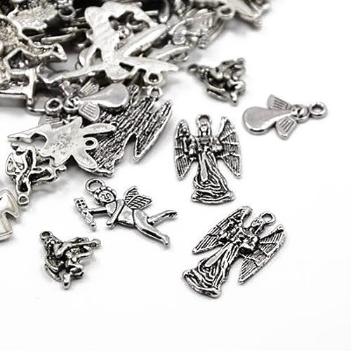 30 Grams Argent Antique Tibétain Mélange Aléato...