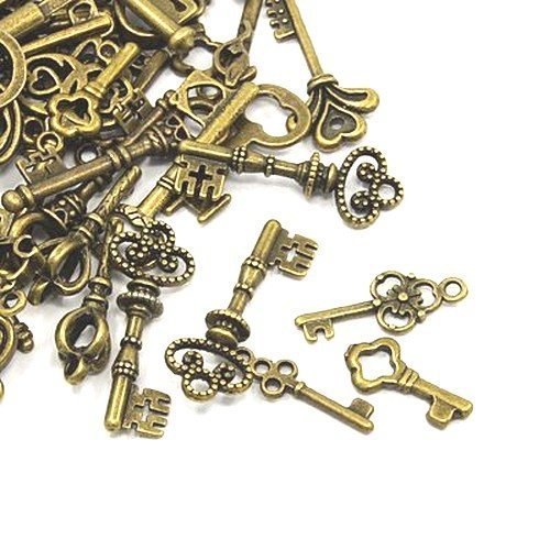 30 grammes Bronze Antique Tibétain Mélange Aléa...