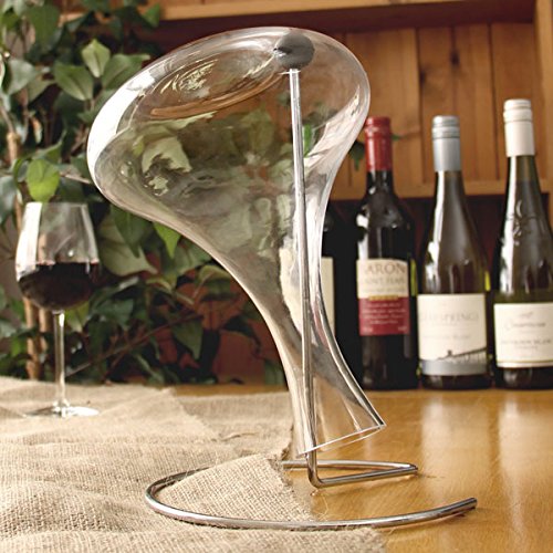 Carafe à vin décanteur avec support de séchage