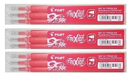 Frixion ball rouge d'encre de rechange recharge...