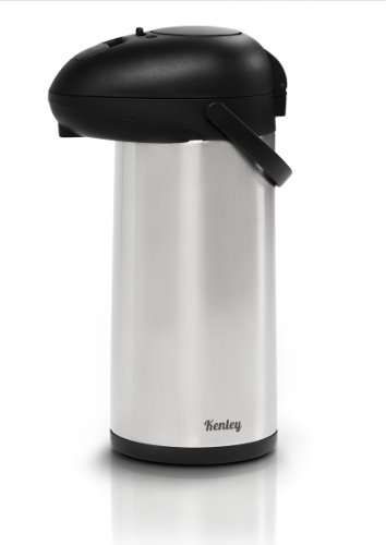 5l pichet bouteille isotherme thermos à pompe -...