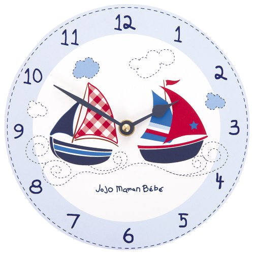 Jojo Maman Bébé JoJo Maman Bébé - Horloge Motif Marin code EAN 5055789328468 