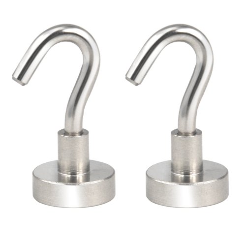 Lots de 2 crochets magnétiques - résistance 5 k...
