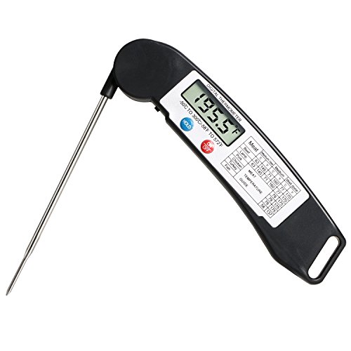 Sonde alimentaire thermomètre pliant guide vian...