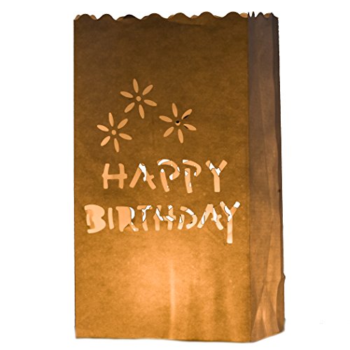 7 STYLES DISPONIBLES ICI - 10 x Sacs à bougie p...