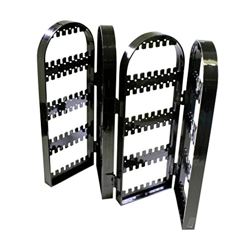 Présentoir support pliable pour boucles d'oreil...