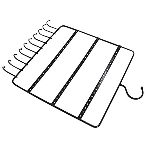 M porte-bijoux organiseur présentoir noir avec ...