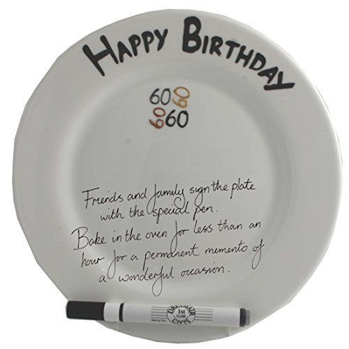 60E anniversaire Commémorative Signature Plaque...