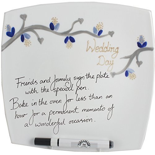 Wedding Day Signature Plaque (SQ) perle