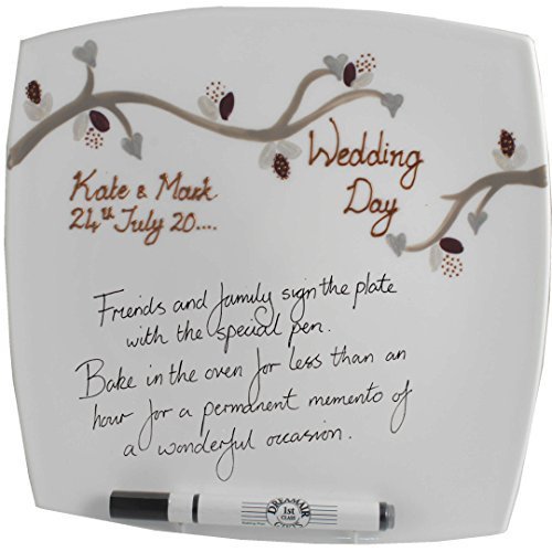 Personnalisé Wedding Day Signature Plaque (SQ) ...