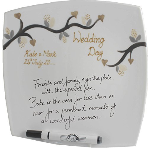 Personnalisé Wedding Day Signature Plaque (SQ) ...