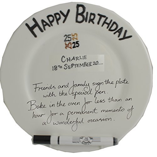 Plaque commémorative personnalisée 25e annivers...