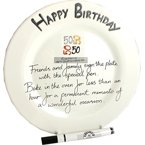 Plaque commémorative 50e anniversaire personnal...