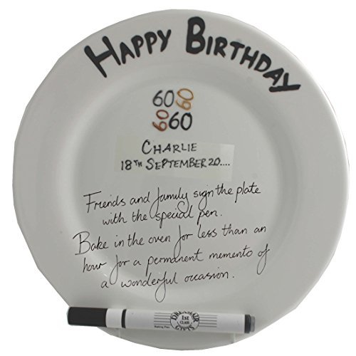 60E anniversaire personnalisée plaque commémora...