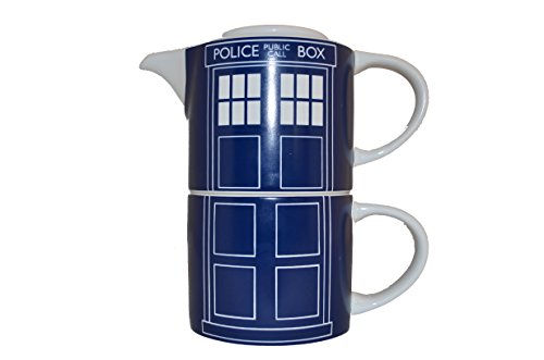 Panneau de porte Doctor Who Tardis Tea for One