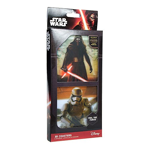 Star Wars pisode VII Set de 8 verres 3D