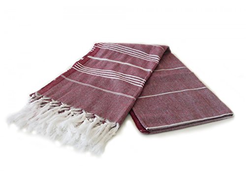 Fouta en 100% coton drap de plage serviette de ...