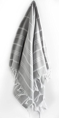 Fouta en 100% coton drap de plage serviette de ...