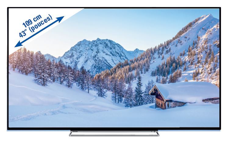 TÉLÉVISEUR LED ULTRAHD-4K*