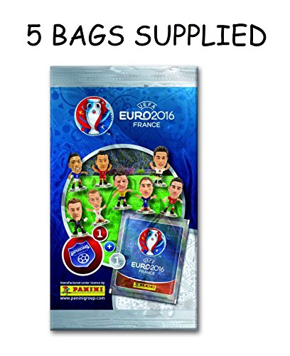 Euro 2016 superstars de football - 5 packs four...