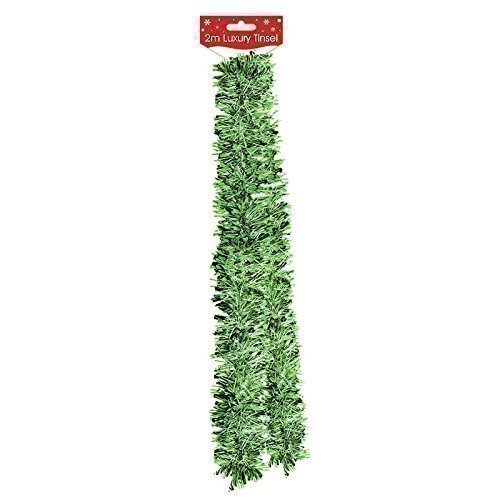 Guirlande de Noël Verte Décoration 2m Luxueuse ...