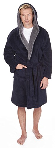 - robe de chambre - homme bleu bleu marine xxxl
