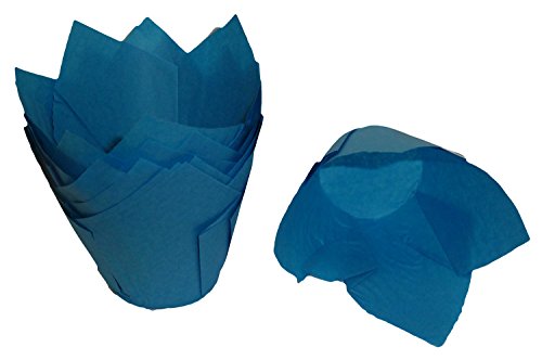 Scrumptious Sprinkles Caissettes à muffin en forme de tulipe, bleu 200 x 200 5055884488746 (5055884488746)