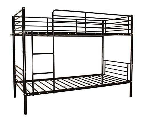 3 M Lit superposé simple en métal Noir