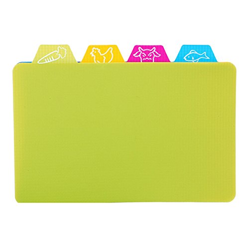 Rose Evans Chopping Mats - Set Of 4 Flexible Colour Coded Cutting Mats by Rose Evans 5055893806517 (5055893806517)