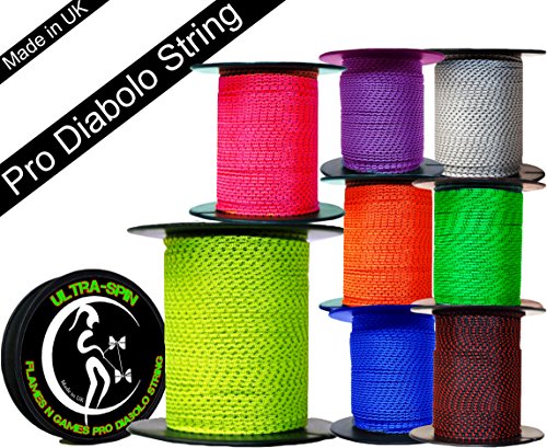 Flames N Games ULTRA-SPIN Pro Ficelle Diabolo 2...