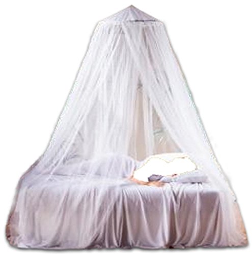 Blanc moustiquaire anti-moustiques voile decoration lit baldaquin 5055914801361 A-Express