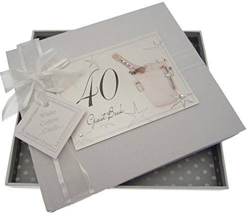 Livre d'or 40e anniversaire motif seau à champa...