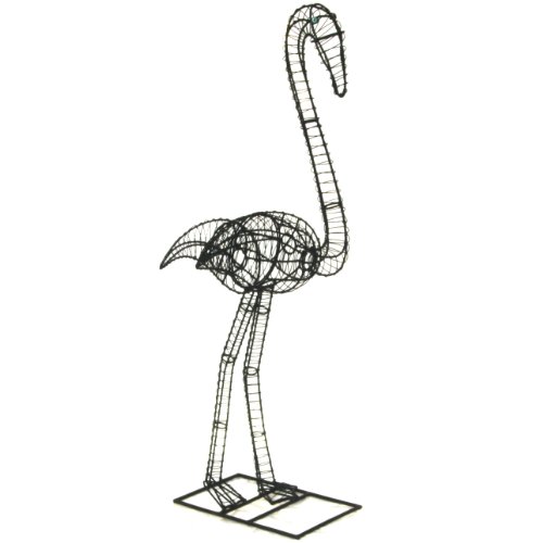 Choice Shops Ltd Flamingo 137 x 61 x 30 CM Boule topiaire Cadre en fil métallique 5055936435636 (5055936435636)