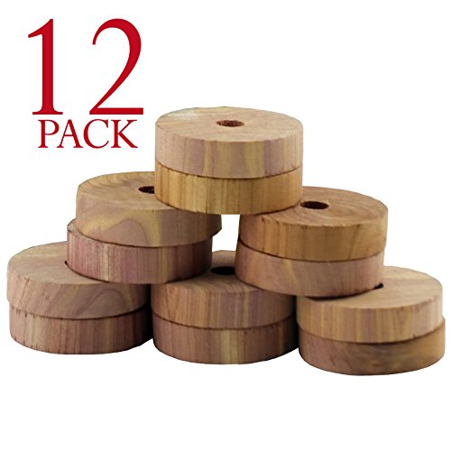 12 anneaux de cèdre - 100% bois naturel Boules ...