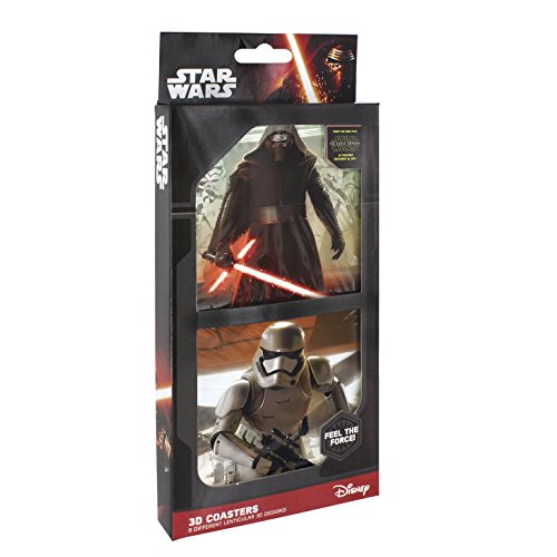 Star Wars Episode vii dessous de verre 3d code EAN 5055964700263 