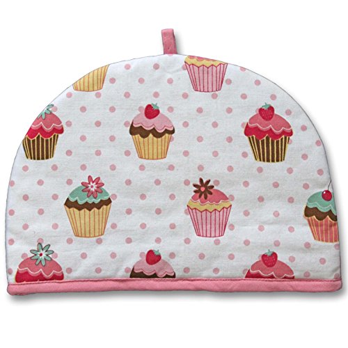 Couvre-théière à motif petits gâteaux cosy cach...