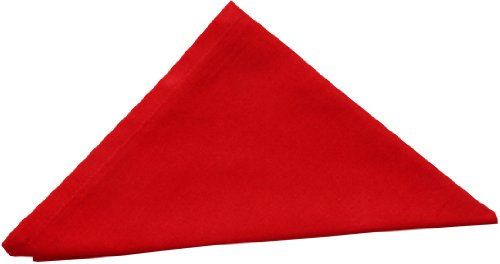 Serviettes de table rouge pour noël de 45 x 45 ...